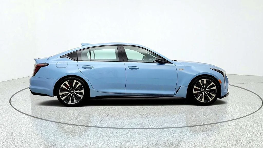 Used 2025 Drift Metallic Cadillac 4dr Sedan Blackwing w/ Precision Pkg, Parking Pkg & PDR image 4