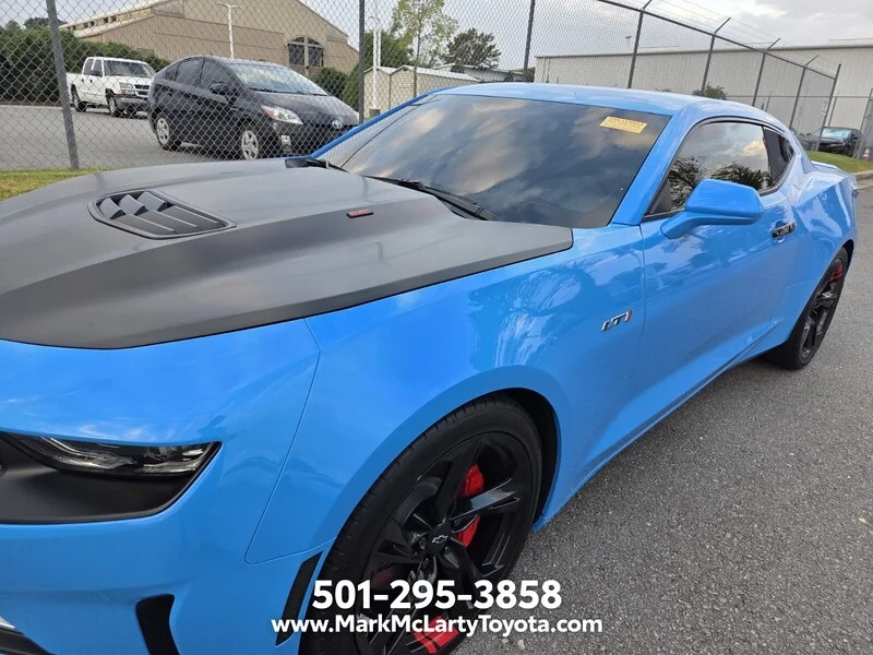 Used 2022 BLUE CHEVROLET 2DR CPE LT1 image 10