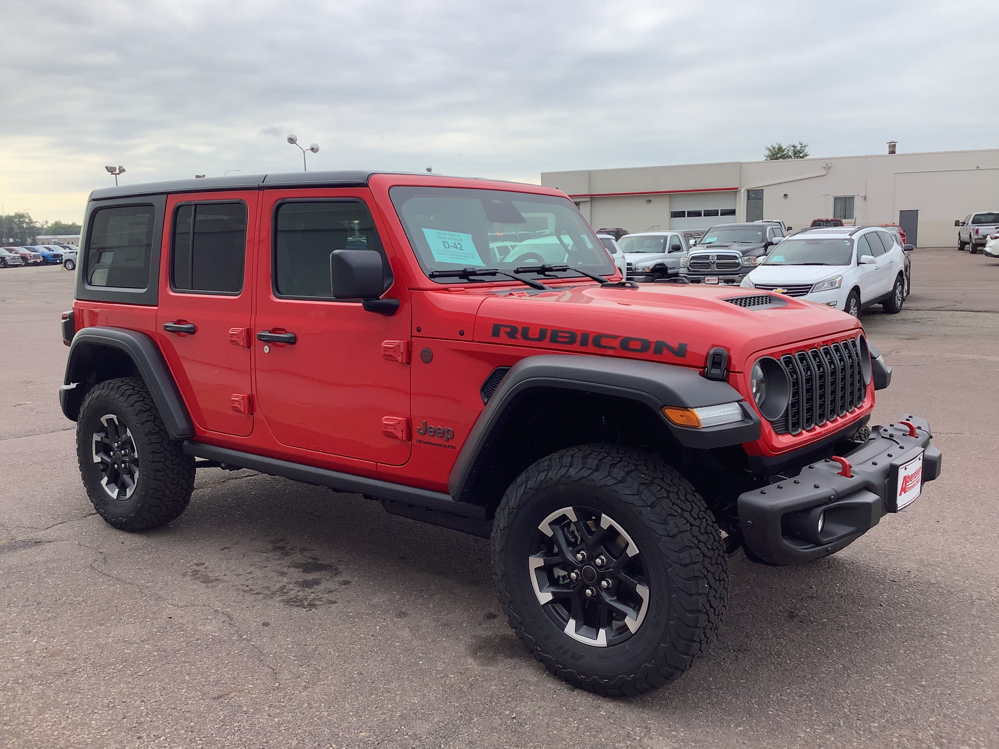 New 2026 Firecracker Red Clearcoat Jeep Rubicon image 4