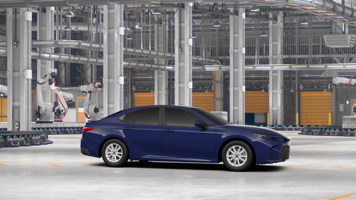 New 2027 Reservoir Blue Toyota LE image 13
