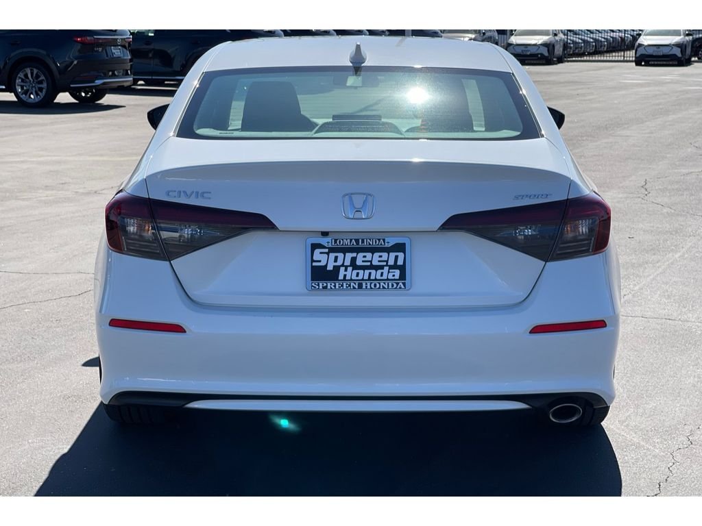 Certified Used 2025 Platinum White Pearl Honda Sport image 4