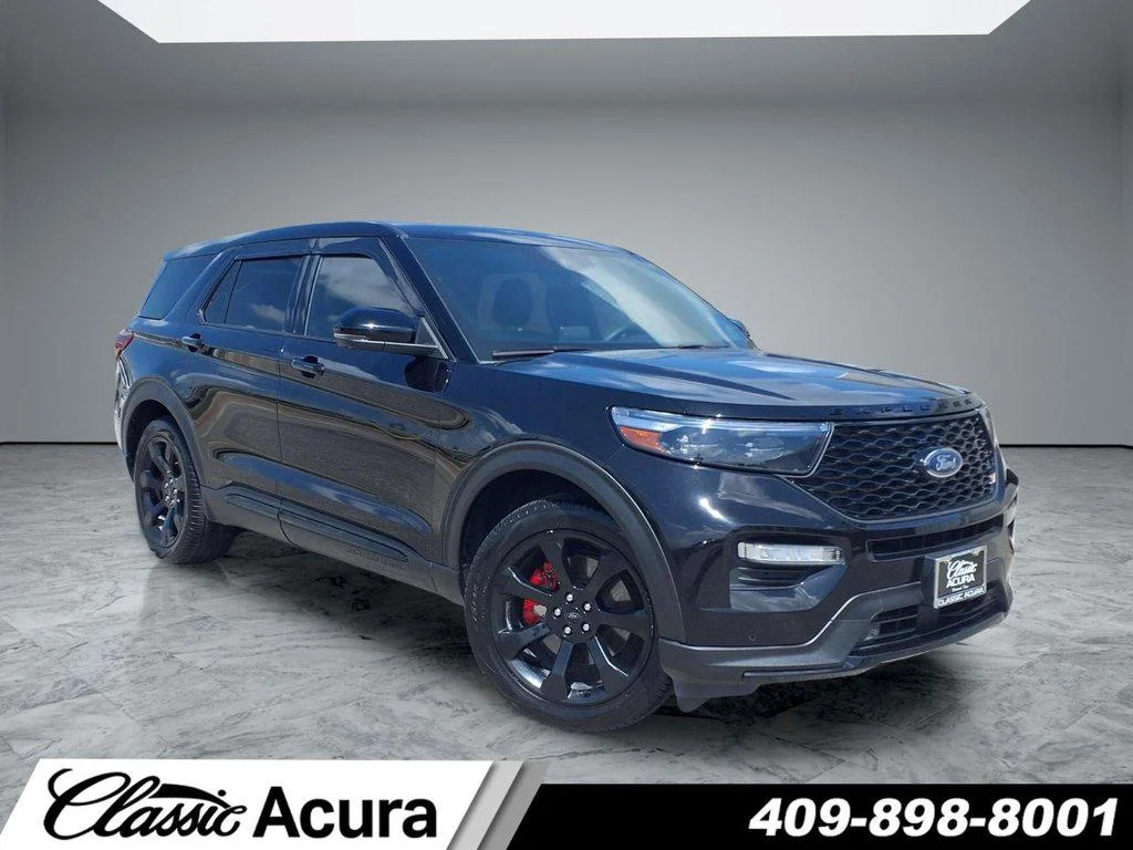 Used 2022 Agate Black Metallic Ford ST RWD image 1