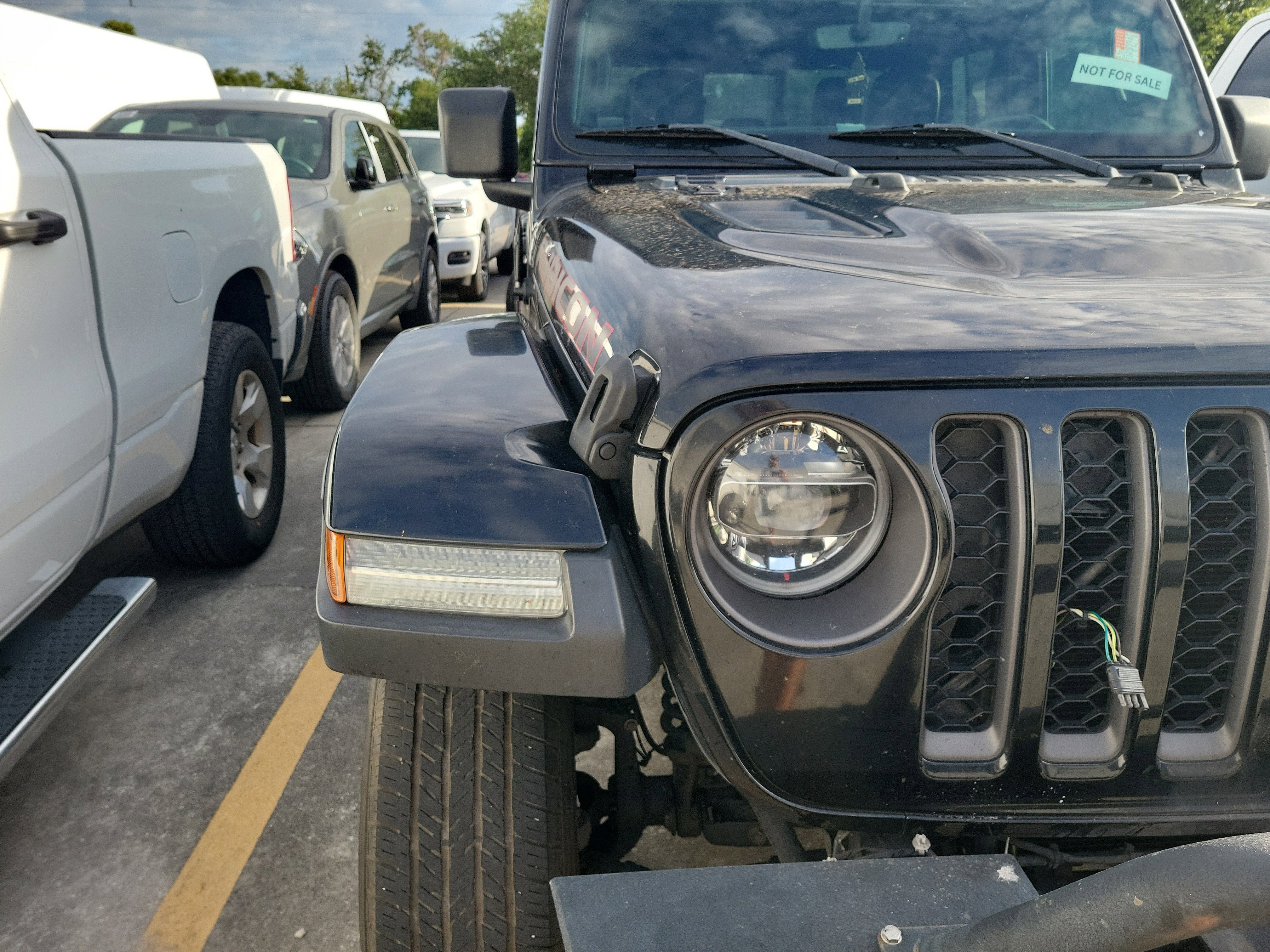 Used 2022 Black Clearcoat Jeep Rubicon image 6