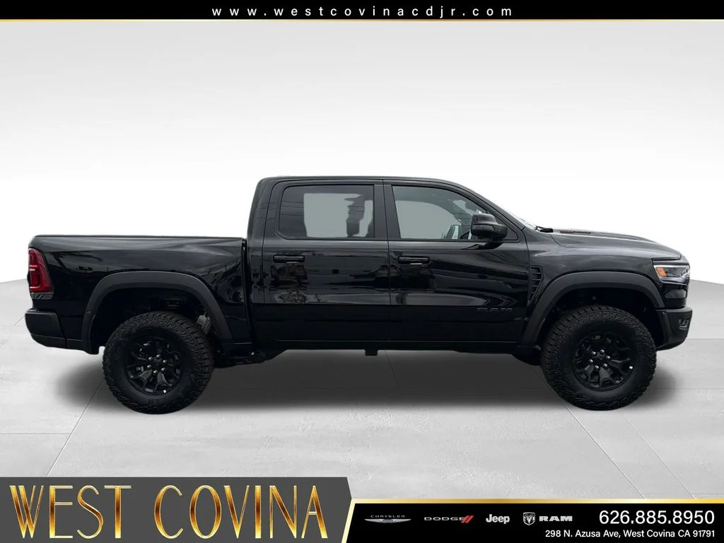 New 2026 Diamond Black Crystal Pearl-Coat Exterior Paint RAM RHO image 6
