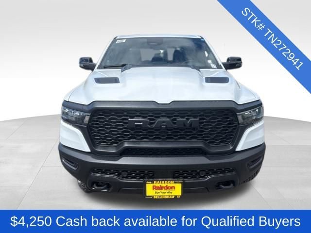 New 2026 Bright White Clear-Coat Exterior Paint RAM Rebel image 2