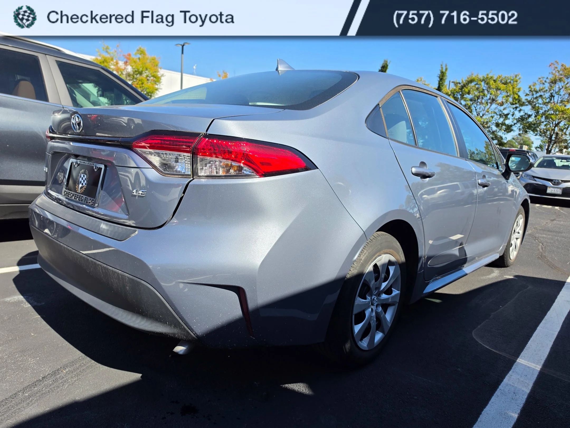 Used 2023 Celestite Toyota LE image 6