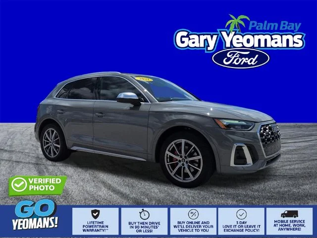 Used 2021 Gray Audi Premium Plus image 1