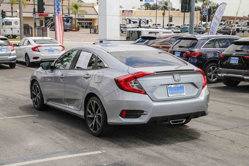 Used 2019 Lunar Silver Metallic Honda Sport image 4