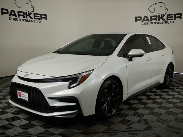 Certified Used 2024 Wind Chill Pearl Toyota SE image 1