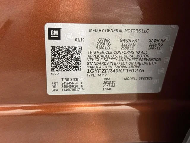 Used 2019 Brown Cadillac Sport image 16
