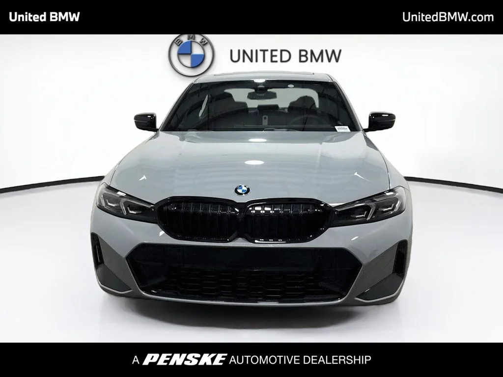 New 2026 Gray Metallic BMW 330i image 2