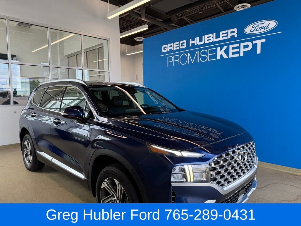 Used 2022 Blue Hyundai SEL image 1
