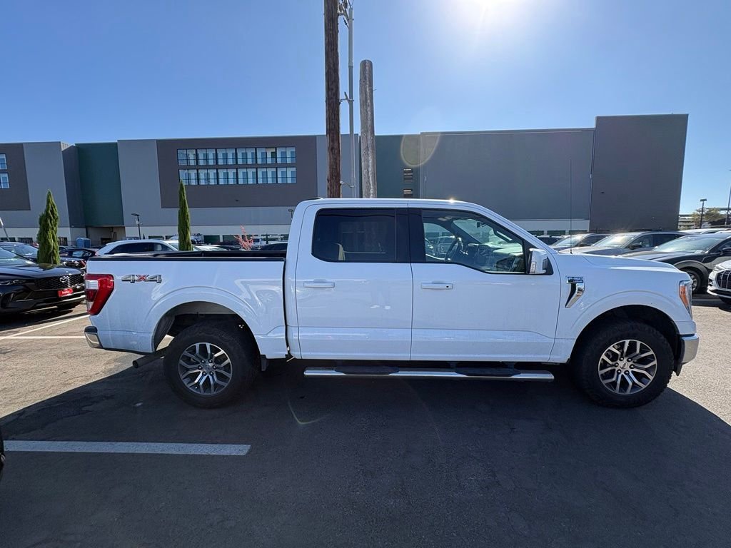 Used 2021 Oxford White Ford Lariat image 6