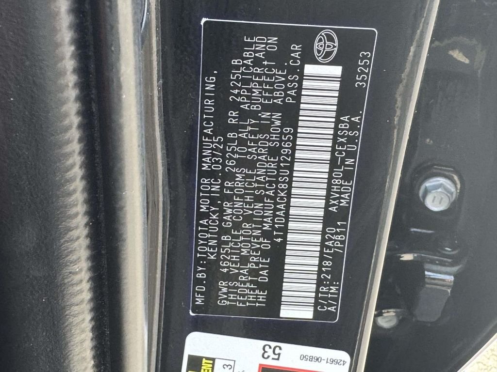 Used 2025 Black Toyota SE image 28