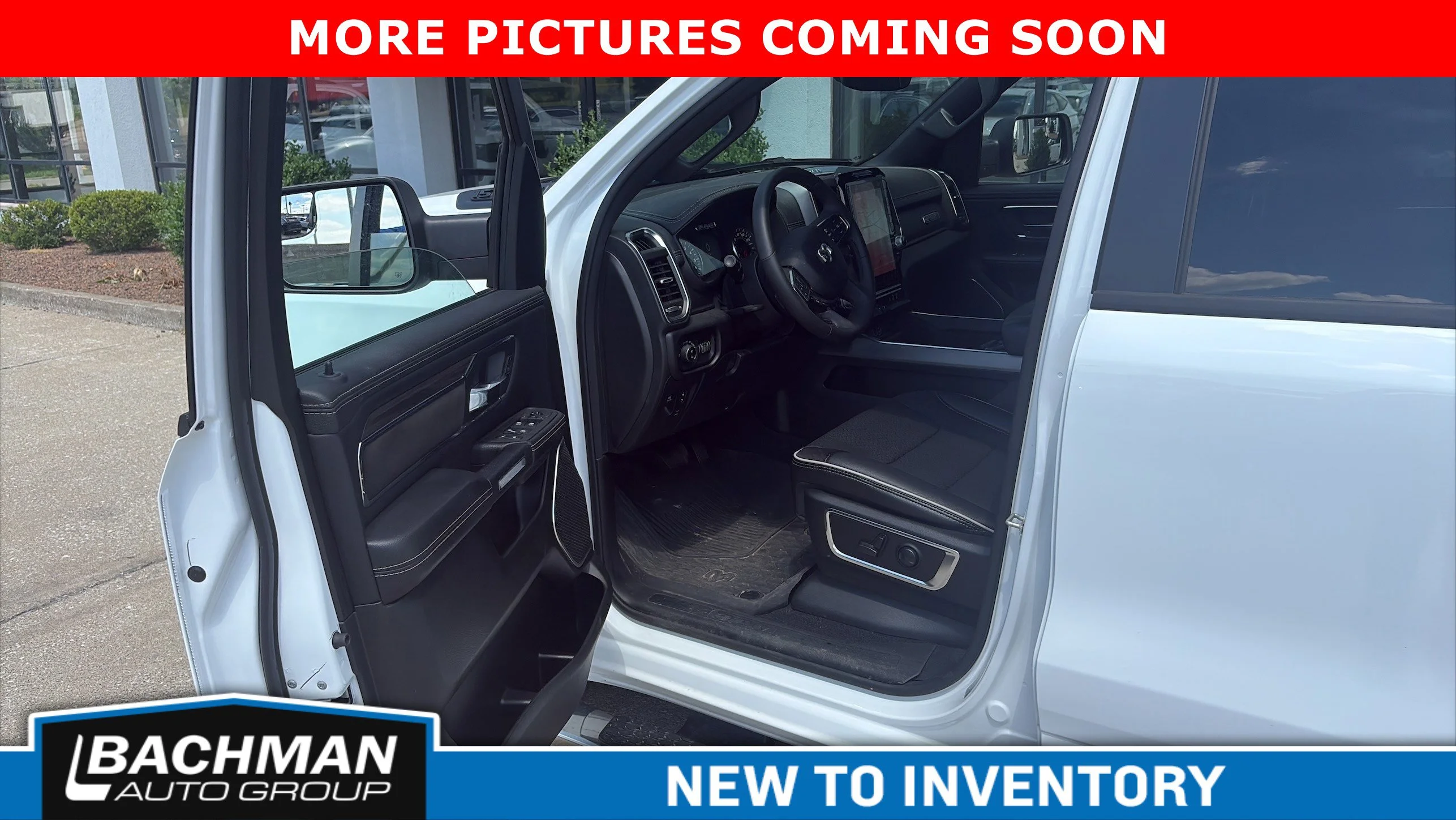 Used 2025 Bright White Clearcoat Ram Laramie image 9