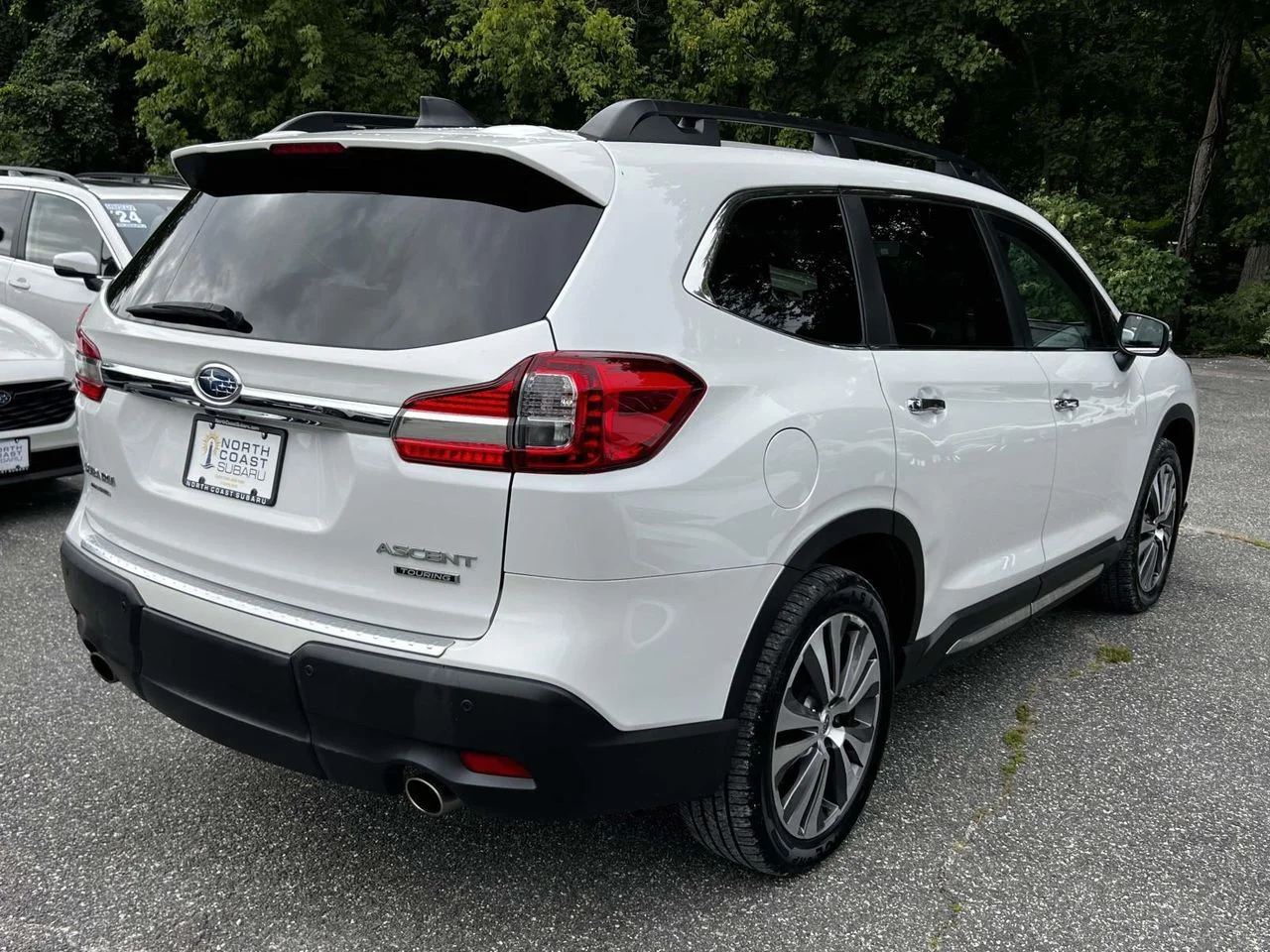 Used 2022 Crystal White Pearl Subaru Touring image 5
