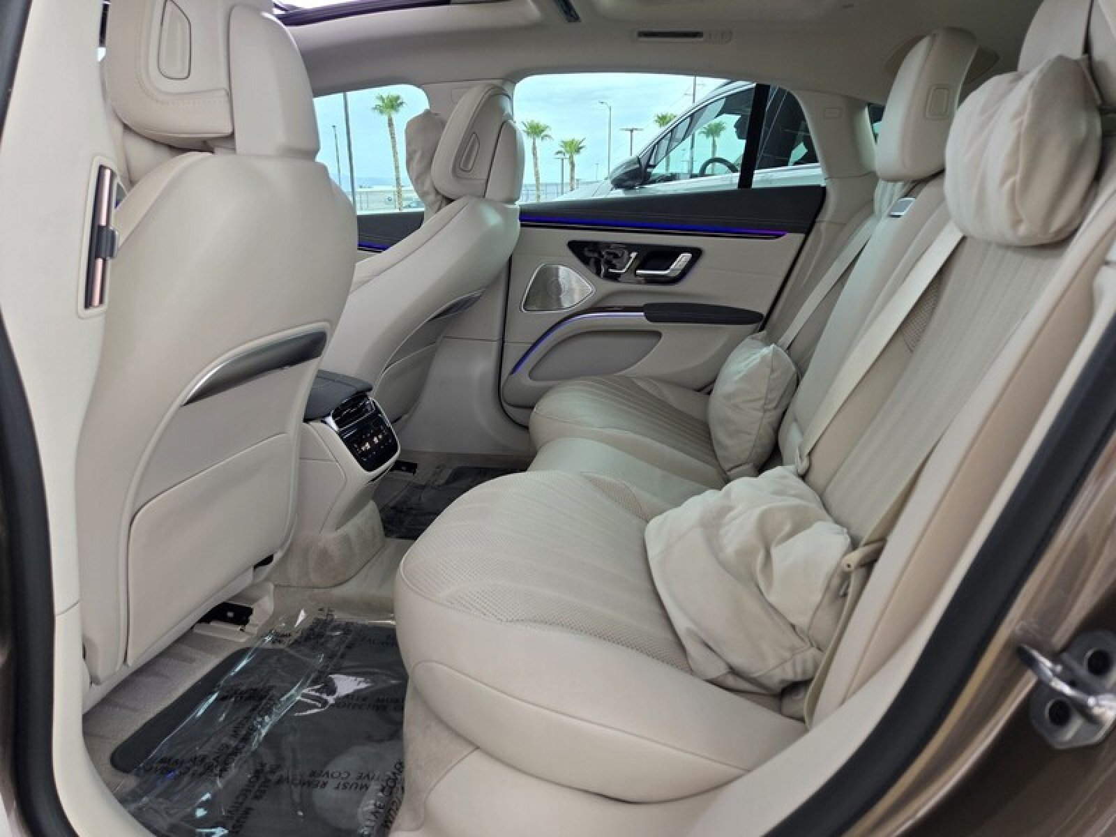 Certified Used 2024 Sonoran Brown Metallic Mercedes-Benz EQS 450 image 14