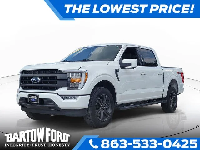 Used 2023 White Ford Lariat image 1