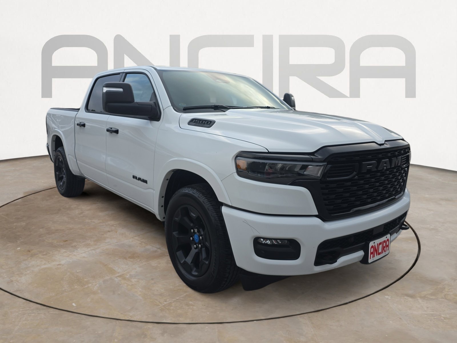 Used 2025 Bright White Clearcoat Ram Lone Star image 4