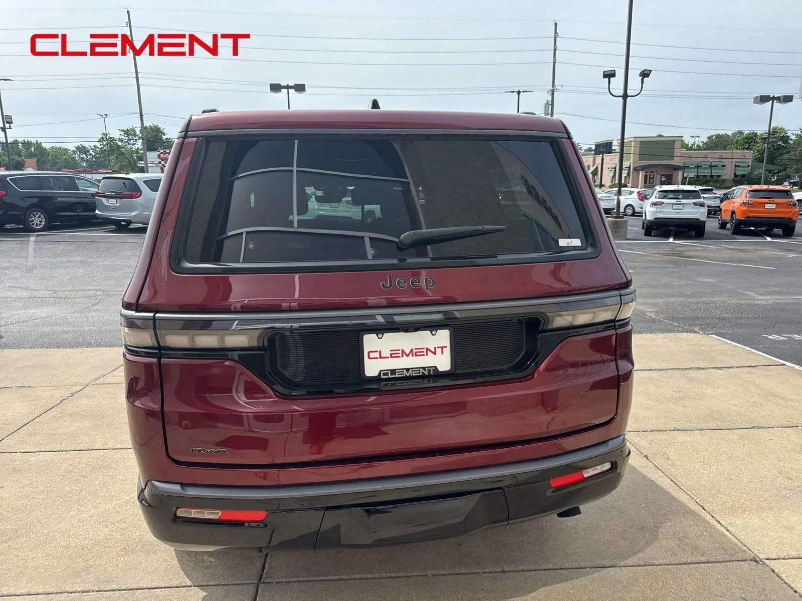 New 2026 Velvet Red Pearlcoat (DISC) Jeep Limited Reserve image 8