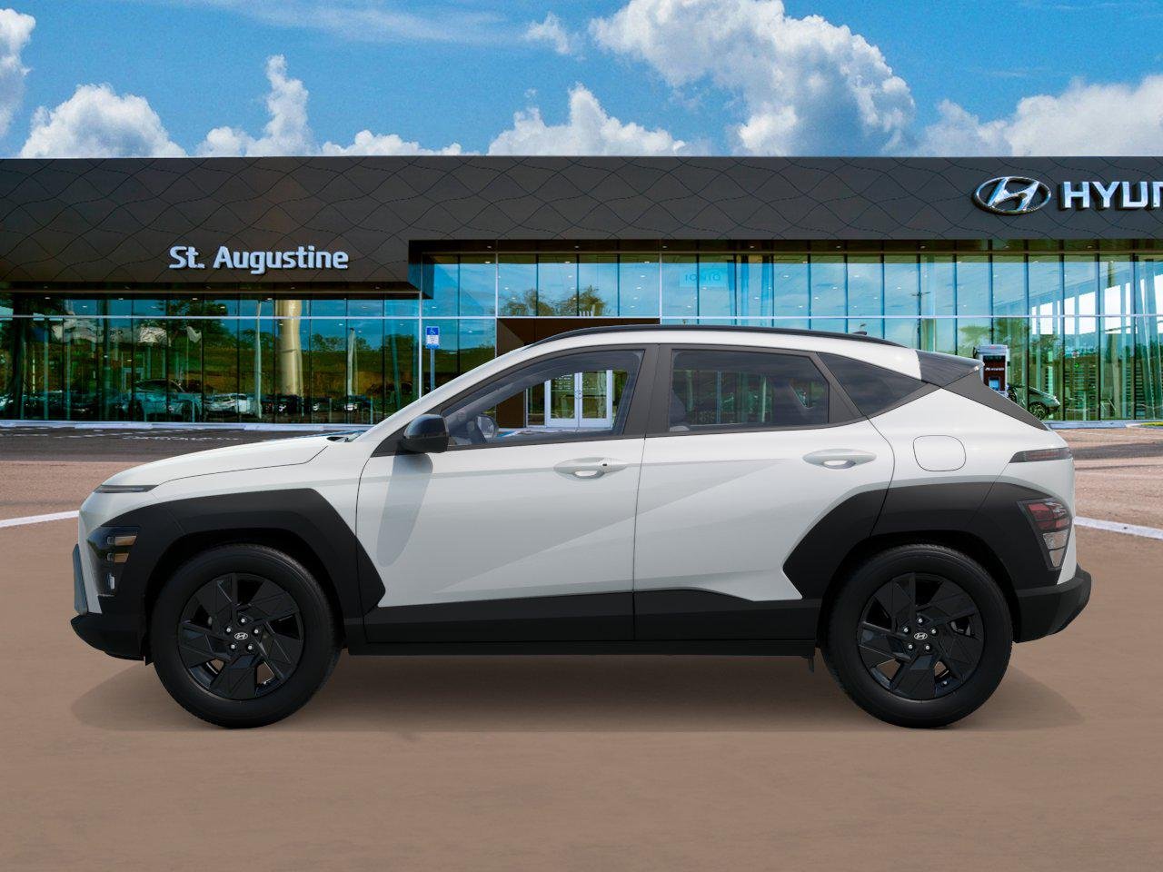 New 2027 Atlas White Hyundai SEL Sport FWD image 3