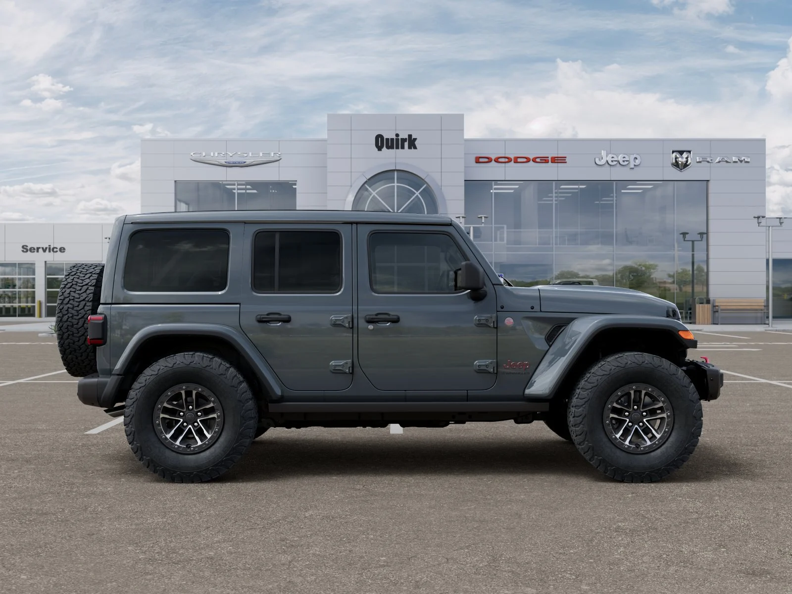 New 2026 Anvil Clear-Coat Exterior Paint Jeep Rubicon X image 47