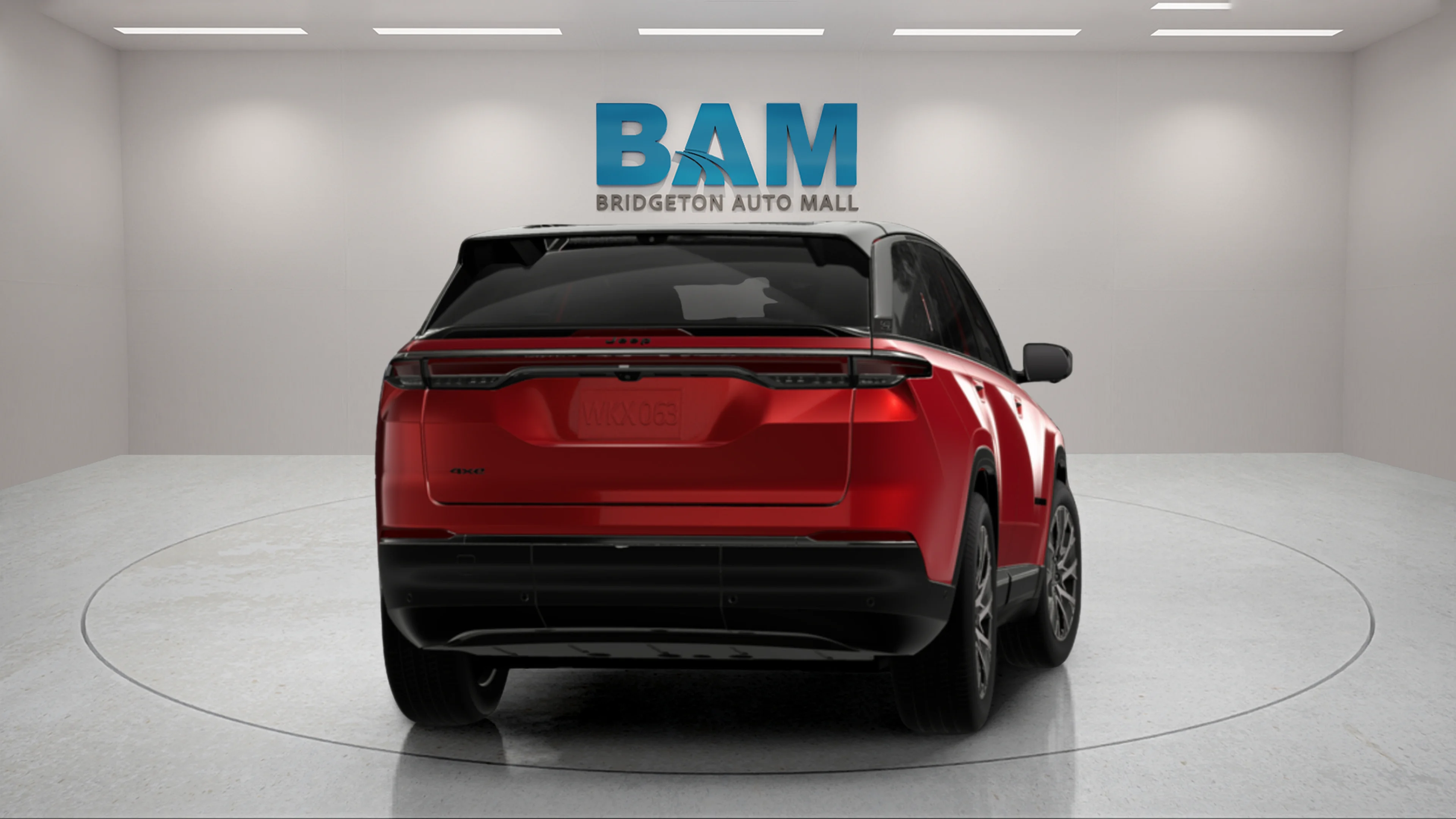 New 2025 Red Hot Pearl-Coat Exterior Paint Jeep Limited image 7