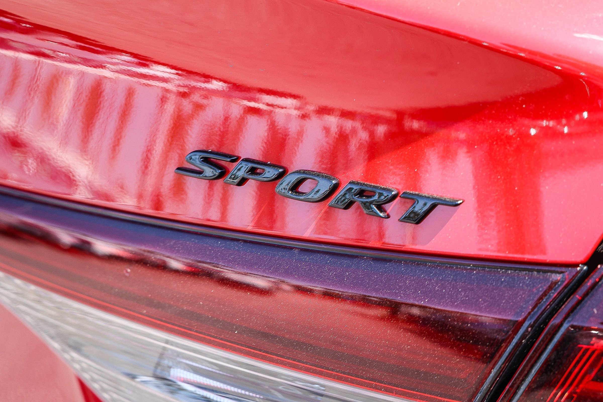 New 2026 Rallye Red Honda Sport CVT image 9