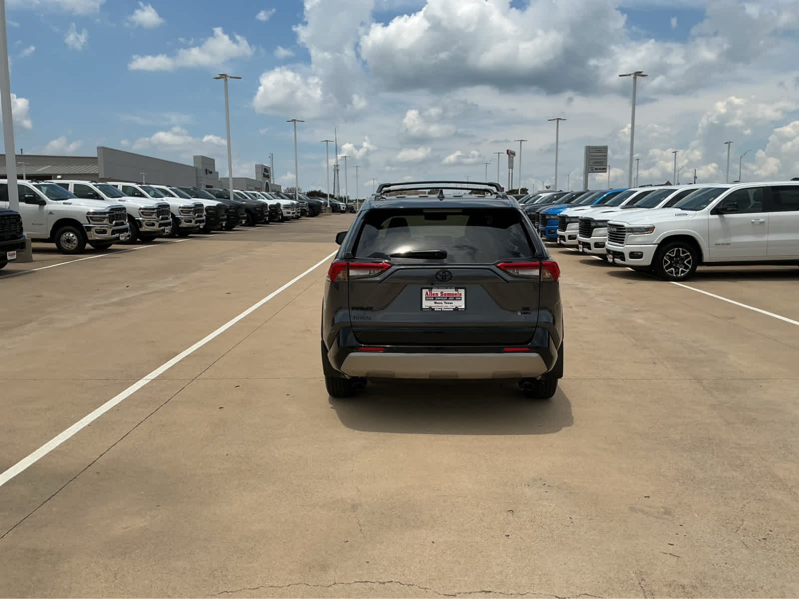 Used 2025 Magnetic Gray Metallic Toyota Hybrid SE image 8