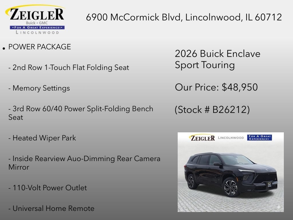 2026 Buick Enclave Sport Touring - Photo 6