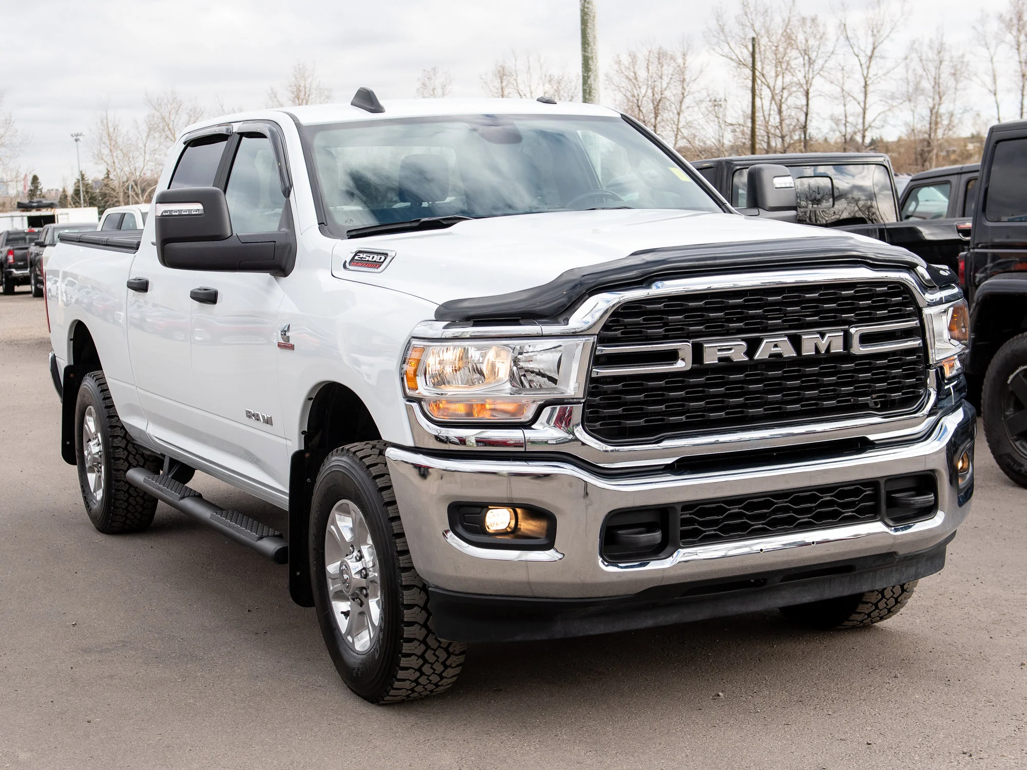 Certified Used 2023 White RAM Big Horn * No Accidents | Cummins Diesel | Apple CarPlay | Remote Start | Heated Seats image 9