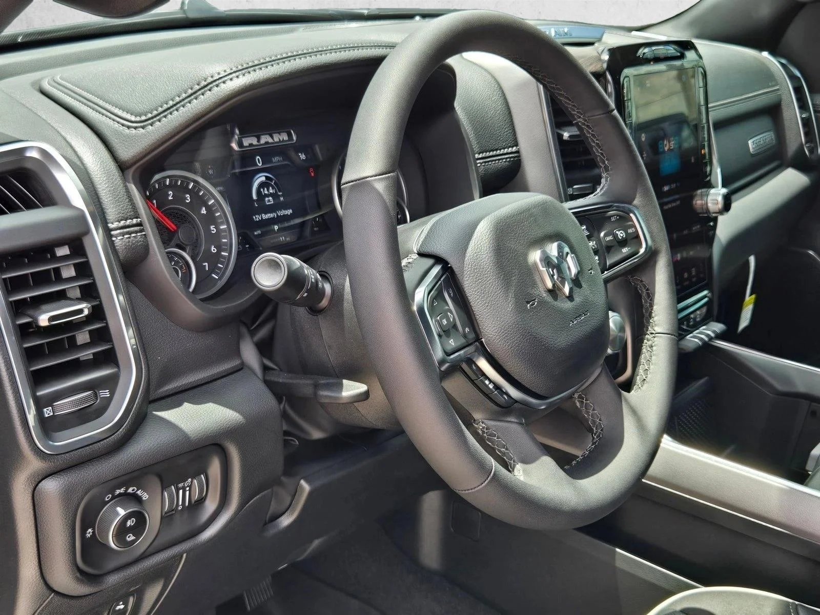 New 2026 Bright White Clearcoat Ram Laramie image 3