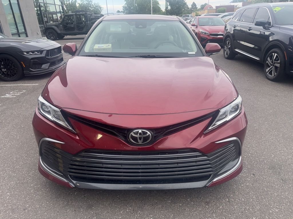 Used 2022 Red Toyota LE image 4
