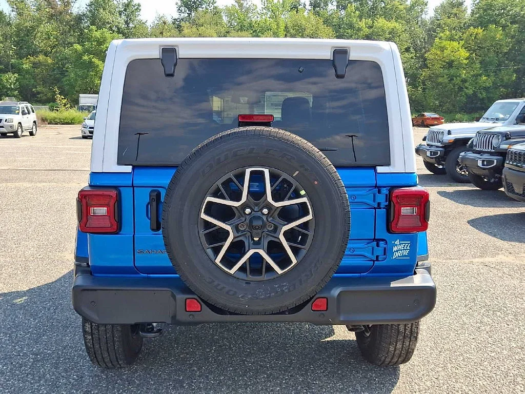 New 2027 Hydro Blue Pearlcoat Jeep Sahara image 7