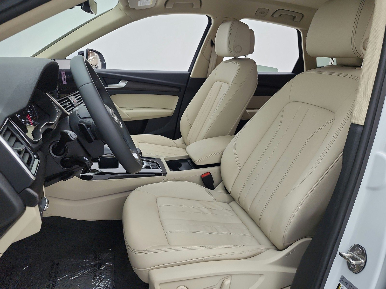 Used 2023 Glacier White Metallic Audi Premium image 13