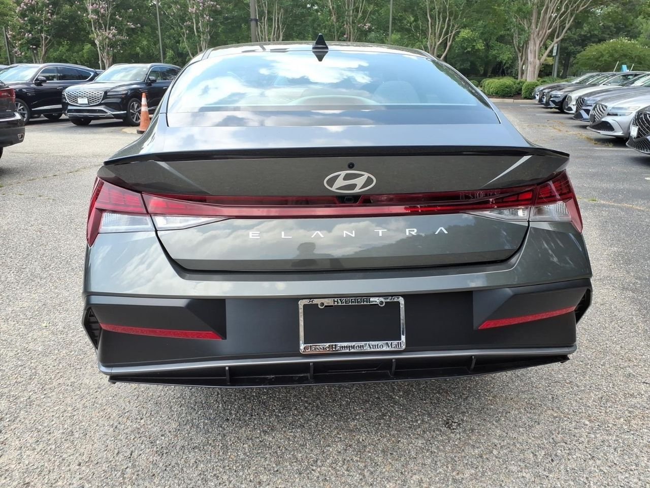New 2026 Amazon Gray Hyundai SEL Sport image 6