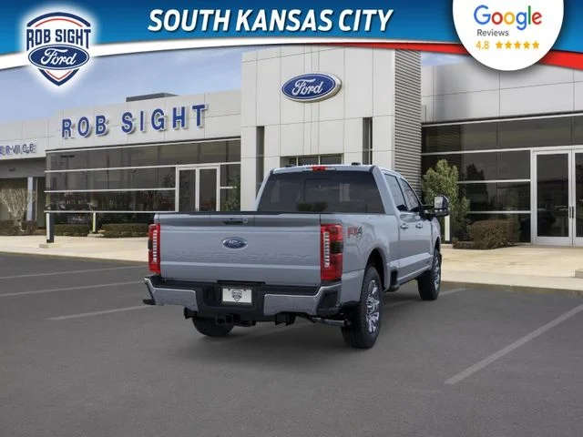 New 2026 Glacier Gray Metallic Tri-Coat Ford F-250® Lariat® image 9
