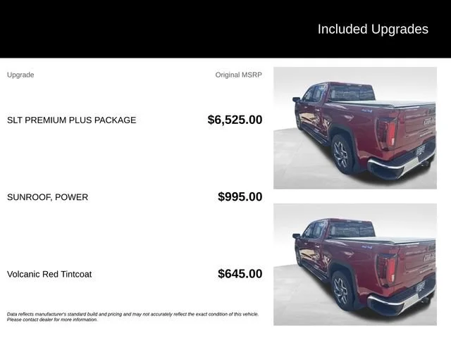Certified Used 2024 Volcanic Red Tintcoat GMC SLT image 5