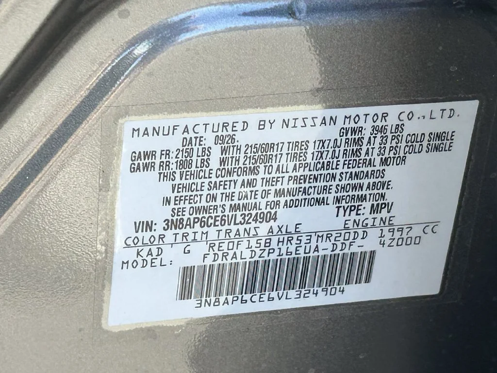 New 2027 Gun Metallic Nissan SV image 29
