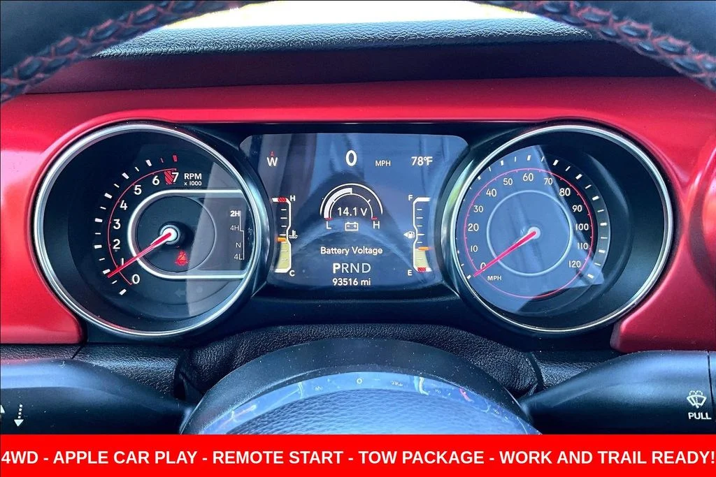 Used 2021 Red Jeep Rubicon image 14