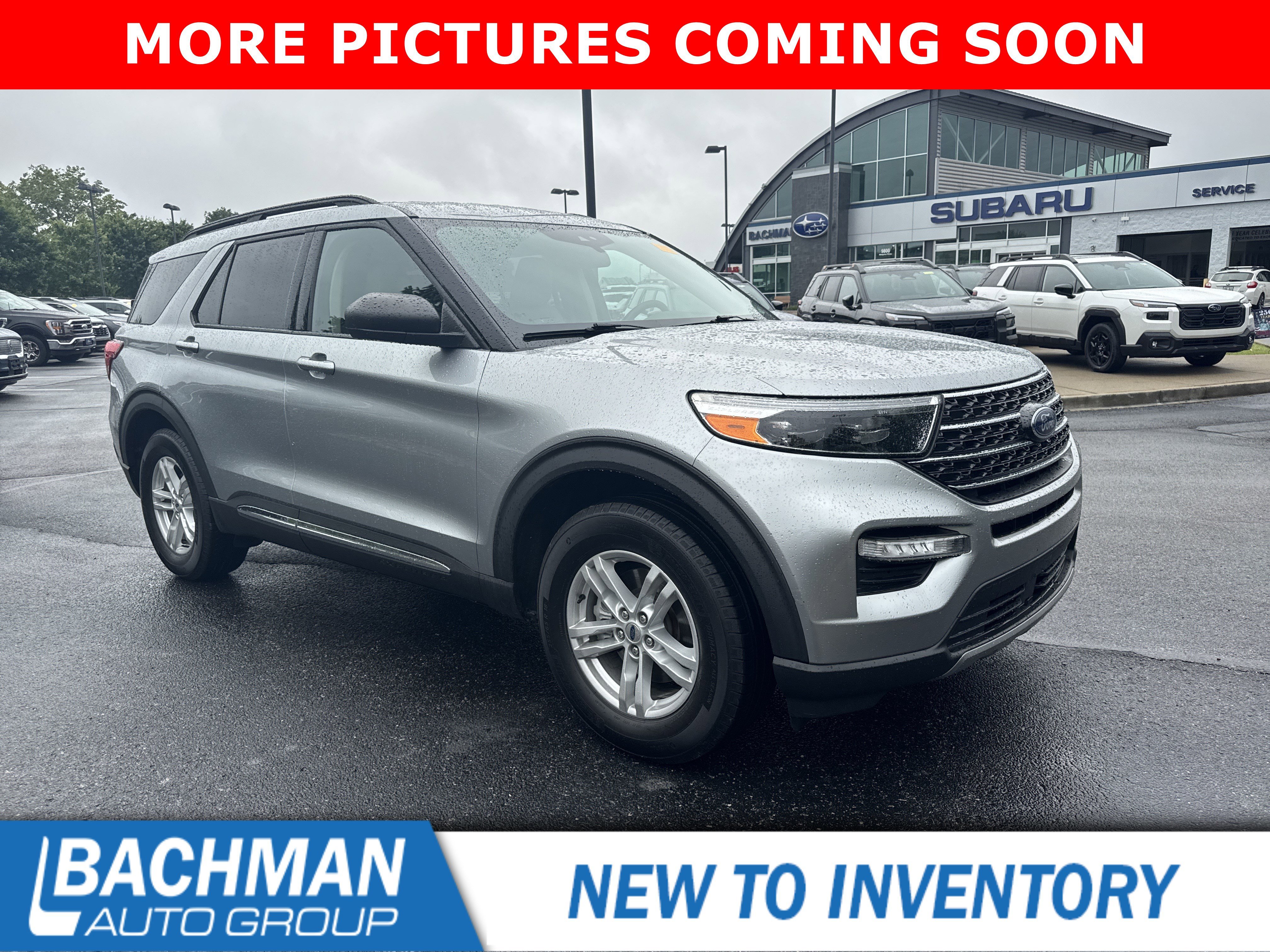 Used 2020 Iconic Silver Metallic Ford XLT image 1