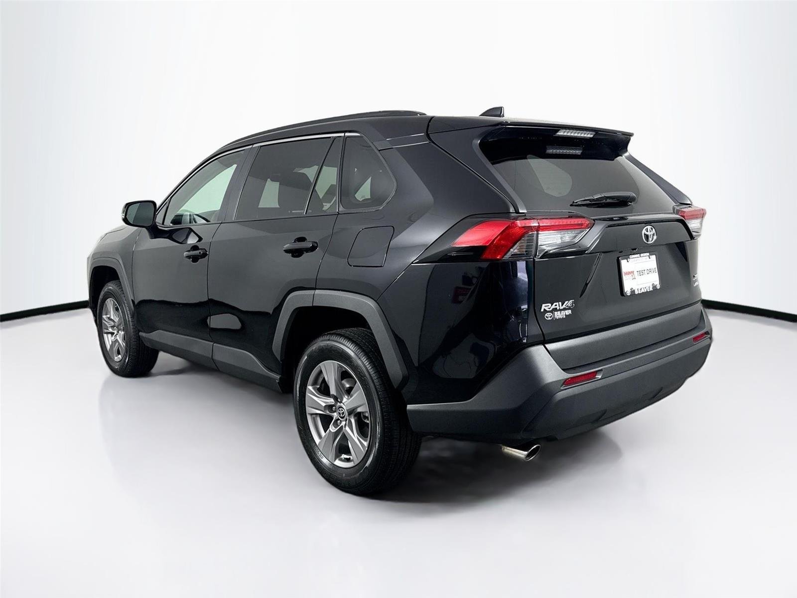 Certified Used 2025 Midnight Black Metallic Toyota XLE image 12