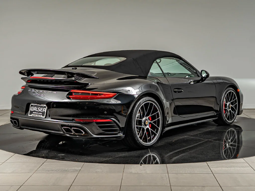 Used 2017 Black Porsche Turbo image 8