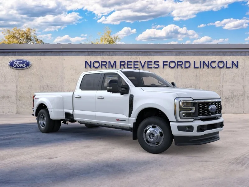 New 2026 Star White Metallic Tri-Coat Ford F-350® Platinum® image 37