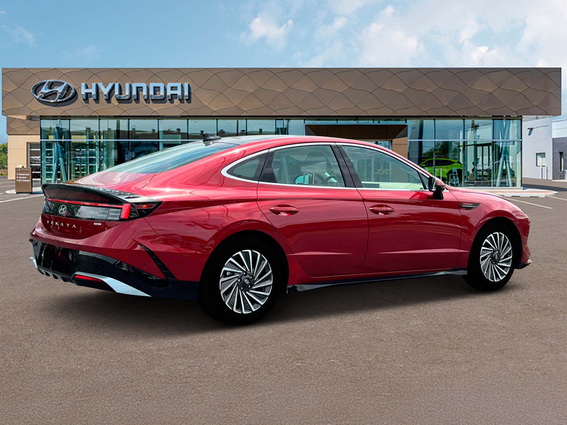 New 2025 Red Hyundai Limited image 8