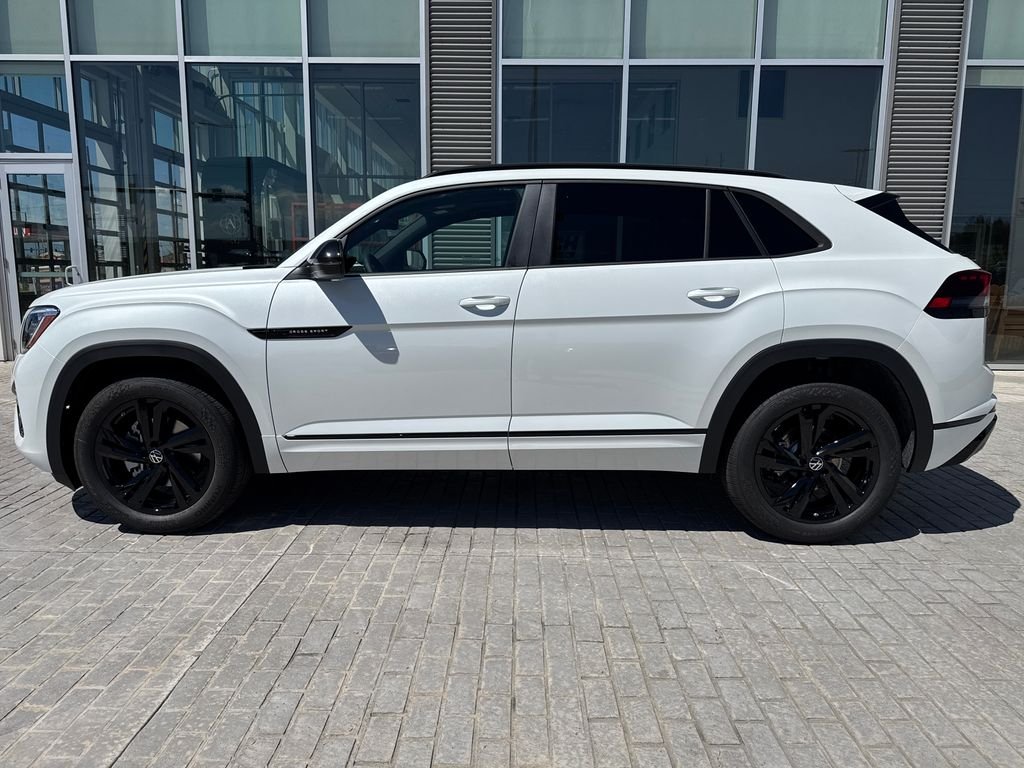 New 2026 Opal White Pearl Volkswagen SEL R-Line Black image 2