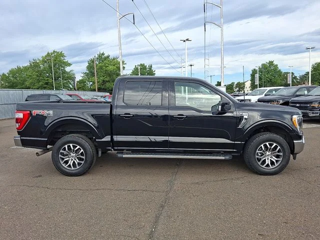 Certified Used 2022 Black Metallic Ford Lariat image 7