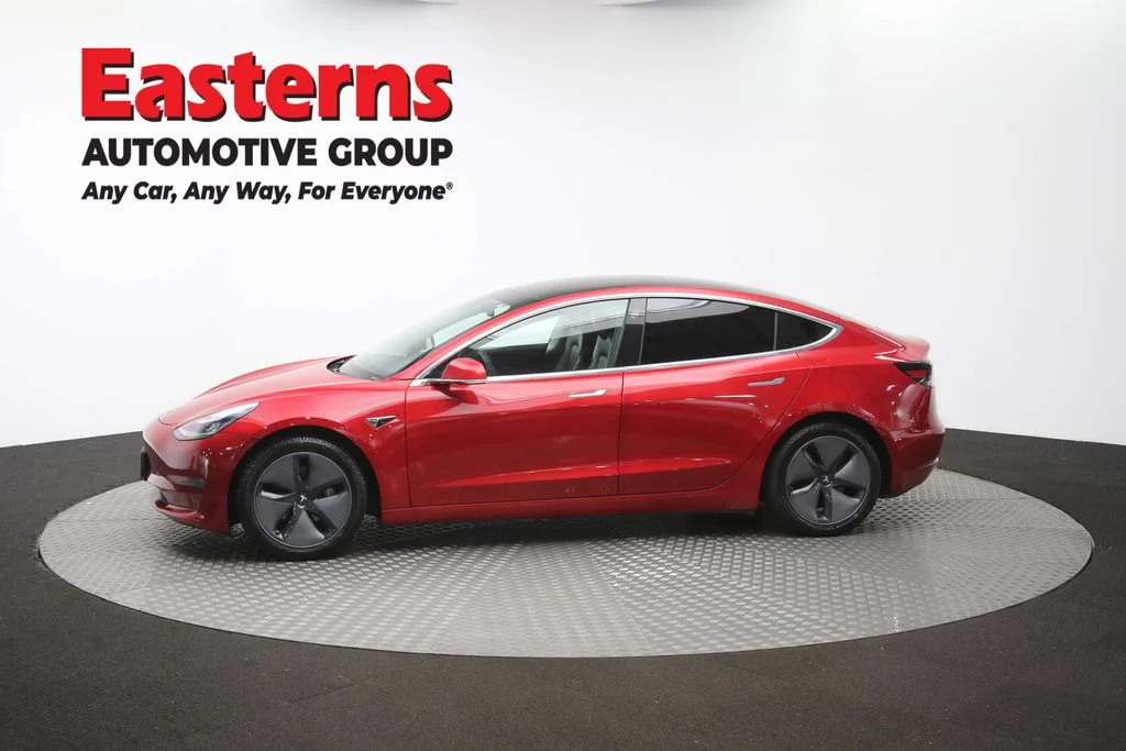 Used 2020 Red Tesla Standard image 54