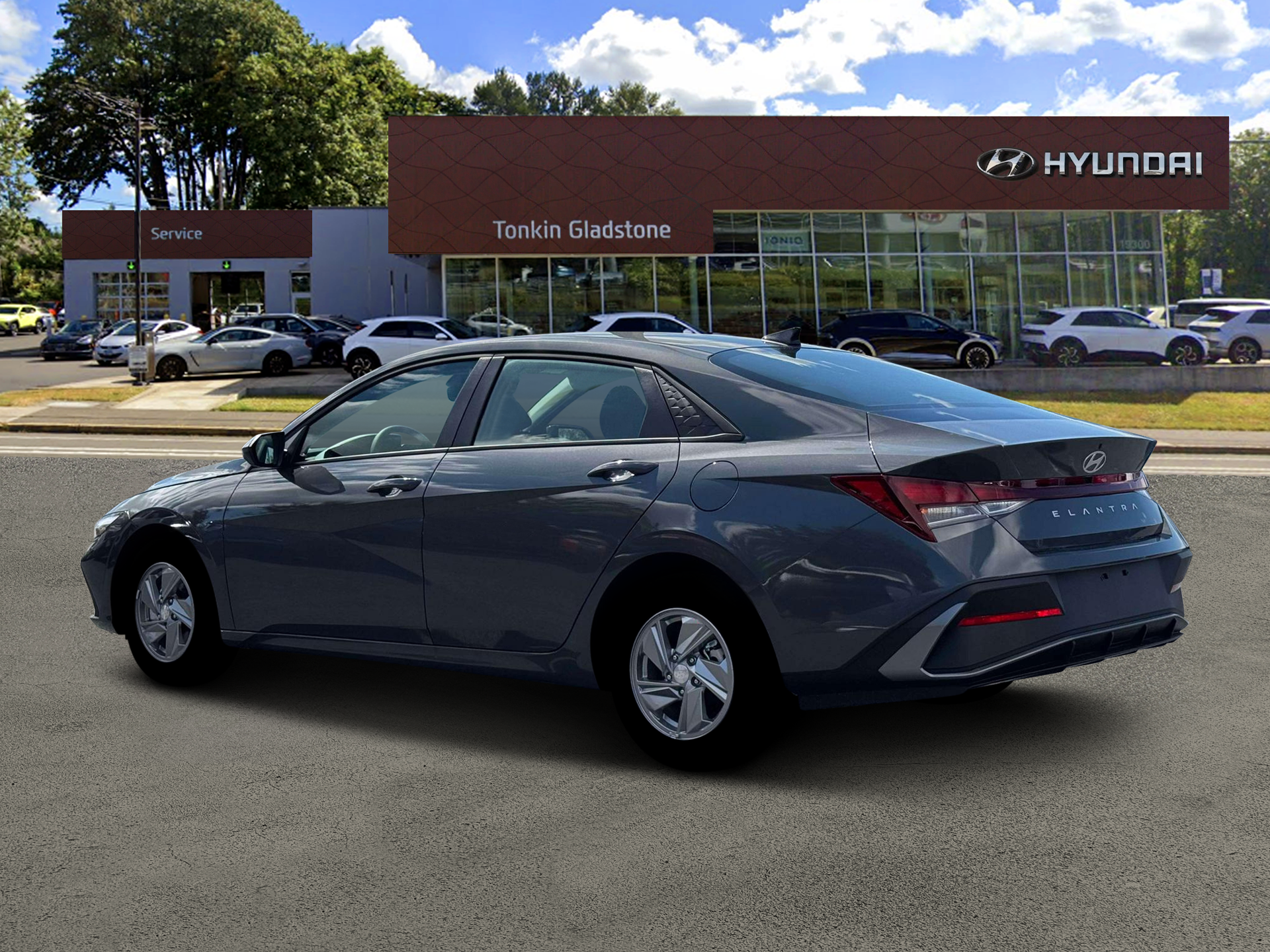 New 2026 Gray Hyundai SE image 4