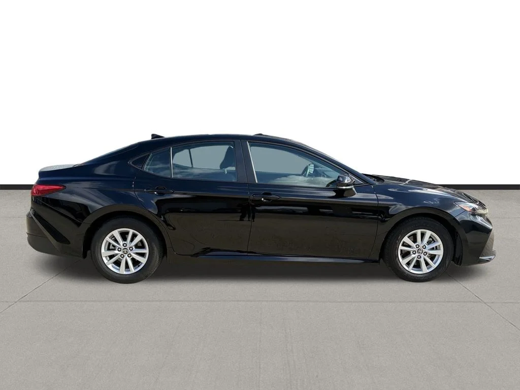 Used 2025 Midnight Black Metallic Toyota LE image 4